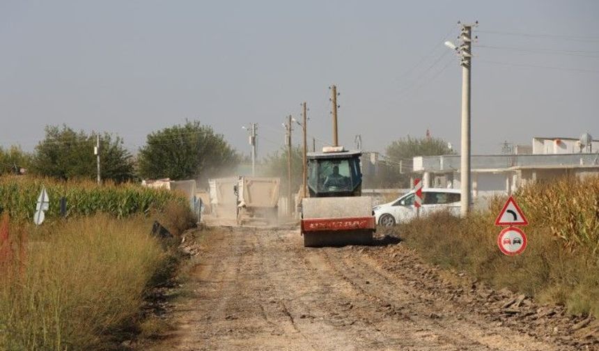 Şanlıurfa’da 30-40 Mahallenin Kullandığı Yolda Büyük Çalışma!