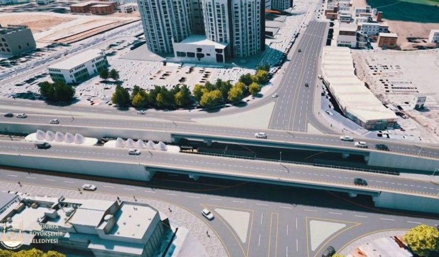 Şanlıurfa’da Sürücülerin Beklediği Projede Köprü Ayakları Tamamlandı