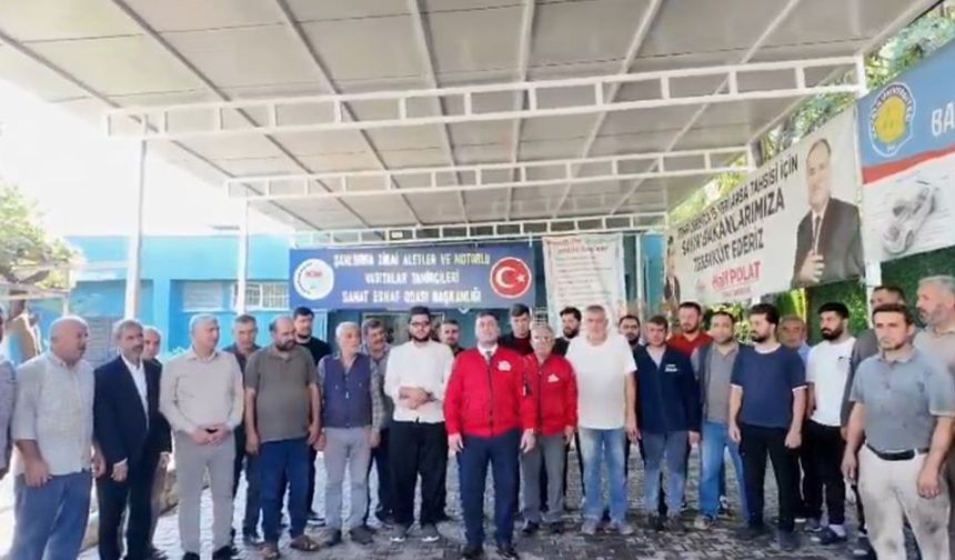 Halil Polat’tan Cumhurbaşkanı Erdoğan’ın Şanlıurfa ziyareti öncesi esnafa davet