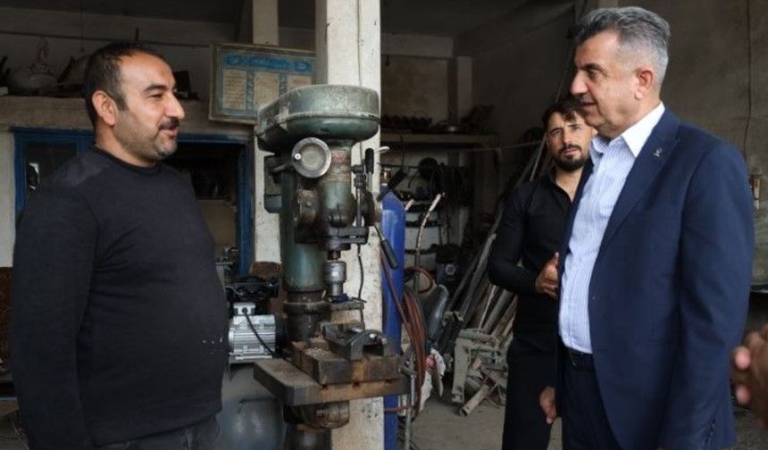 AK Parti Şanlıurfa Teşkilatından Bozova’da Esnaf Ziyareti