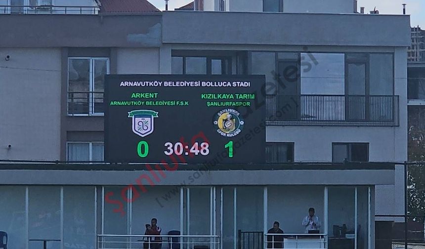 Şanlıurfaspor'dan ağları hareketlendiren gol!