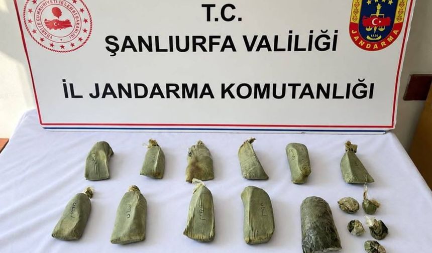 Şanlıurfa Suruç’ta torbacı operasyonu!