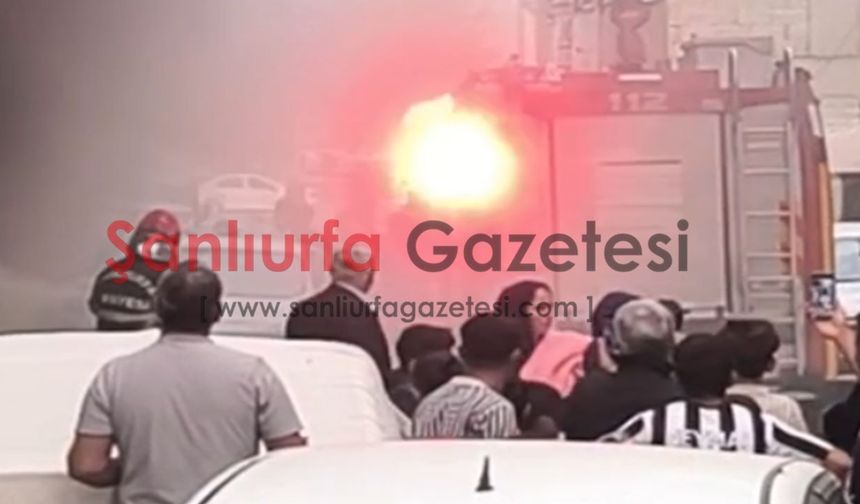 Şanlıurfa’da elektrik trafosunda patlama: Çevrede hasar oluştu!