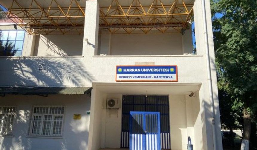 Harran Üniversitesinde Yemek Ücretinde Fiyat Farkı: Bir Gün Önceden Ödeyen Avantajlı