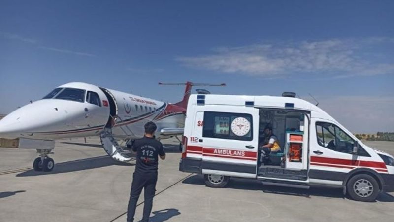 Katliam değil kaza: Ambulans uçak Şırnak'tan Şanlıurfa'ya uçuyor, ölü ve yaralılar var!