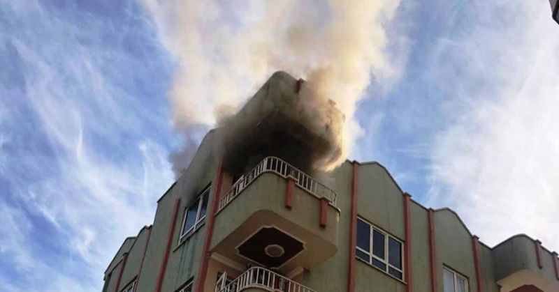 Haliliye'de Kuran Kursu Yangını: Elektrik Kontağından Çıktı