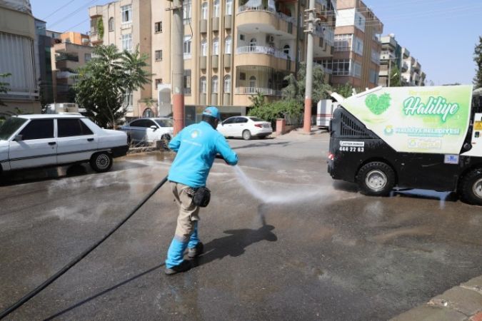 Şanlıurfa Haliliye Belediyesi’nden 83 Araçla Temizlik Seferberliği