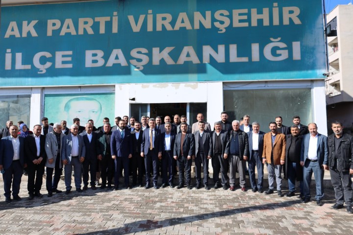 Günbegi, Viranşehir Ve Ceylanpınar’da Teşkilatla Bir Araya Geldi2