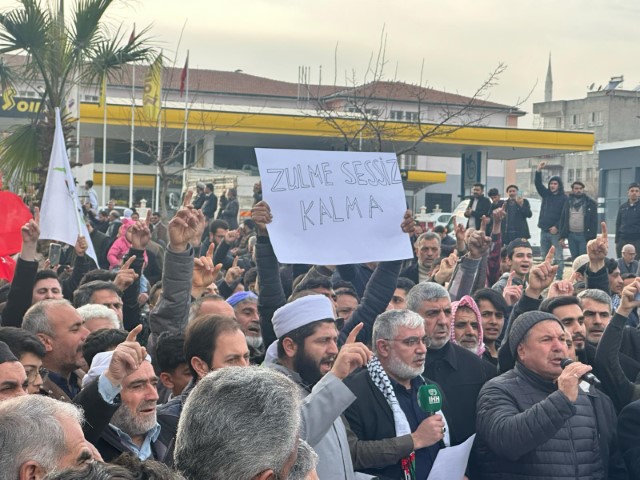 Şanlıurfa’da Gazze’ye Destek Yürüyüşü Düzenlendi1