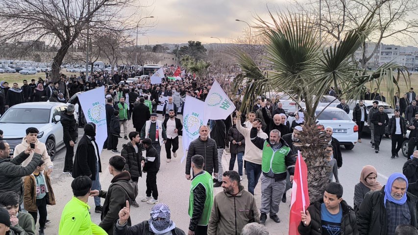 Şanlıurfa’da Gazze’ye Destek Yürüyüşü Düzenlendi2