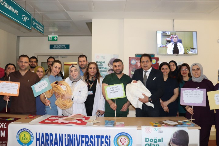 Harran Üniversitesi Hastanesi'nden Normal Doğum İçin Farkındalık Çalışması1