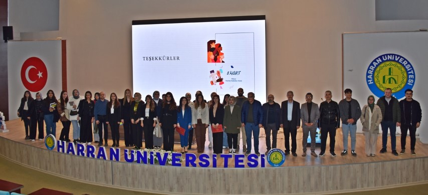 Harran Üniversitesi'nde 8 Mart Dünya Kadınlar Günü Etkinliği Düzenlendi1