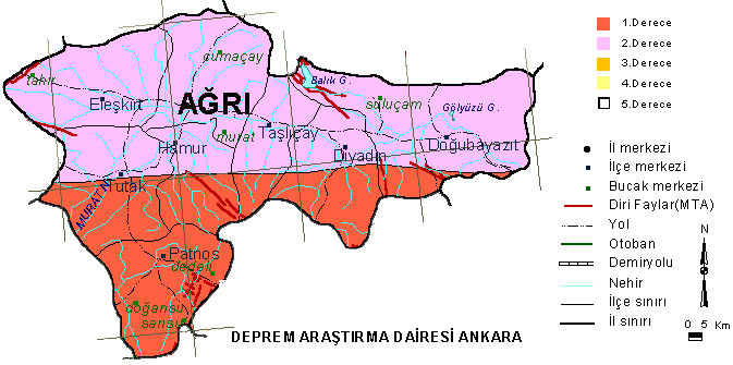 Ağrı'da  Depreme En Dayanıksız İlçeler Seçildi: Burada Oturmak Cesaret İster!