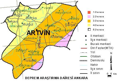 Artvin'de Depreme En Dayanıksız İlçeler Seçildi: Burada Oturmak Cesaret İster!