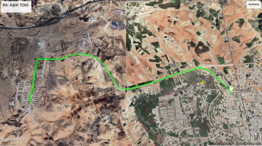 Şanliurfa Büyükşehi̇r Beledi̇yesi̇’nden Ulaşima Yeni̇ Hat (Küçük)