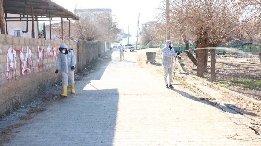 Şanlıurfa Ceylanpınar’da Larva İlaçlama Çalışmaları Başladı