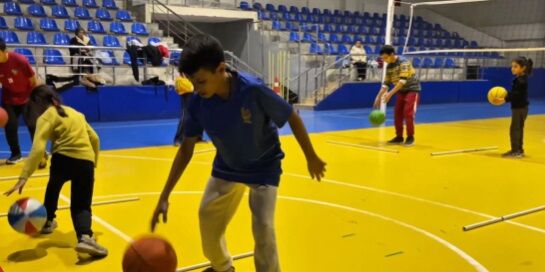 Viranşehir’de basketbol kursları devam ediyor