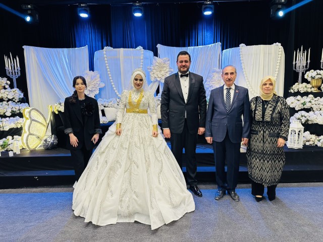 Akçakale önceki dönem Belediye Başkanı Yalçınkaya, Danışmanının nikâhında şahitlik yaptı