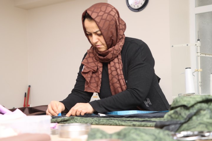 Karaköprü’de Kadınlara Meslek Kazandıran Kurslara Yoğun İlgi