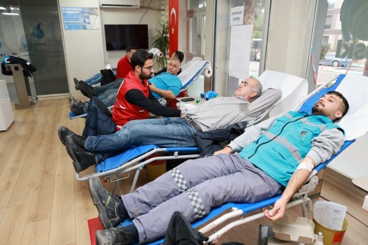 Şanlıurfa’da ŞUSKİ Personelinden Kan Bağışına Büyük Destek!