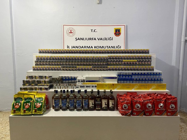 Şanlıurfa’da Tütün Ve Alkol Kaçakçılarına Büyük Darbe (2) (Küçük)