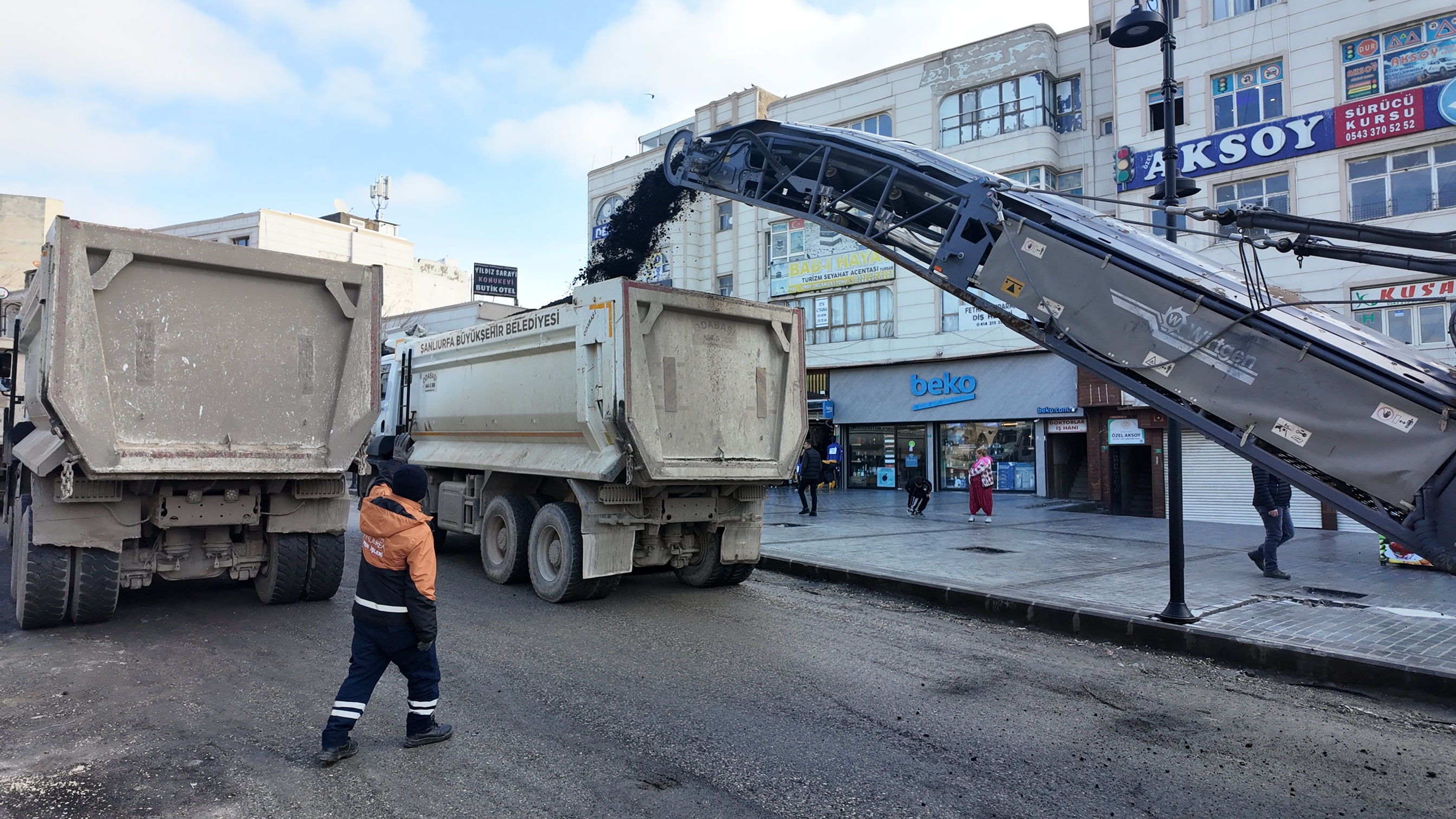 Şanlıurfa Divanyolu Yayalaştırma Projesinde Çalışmalar Sürüyor!