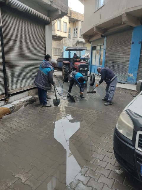 Birecik Belediyesi’nden Yağışlara Karşı Önlem!