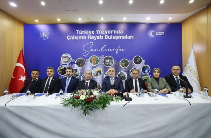 Şanlıurfa İş Dünyası Bakan Işıkhan İle Bir Araya Geldi (4) (Küçük)