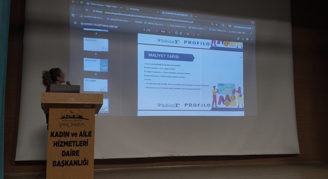 Şanlıurfa’da Kadınlara Çifte Destek Programı!