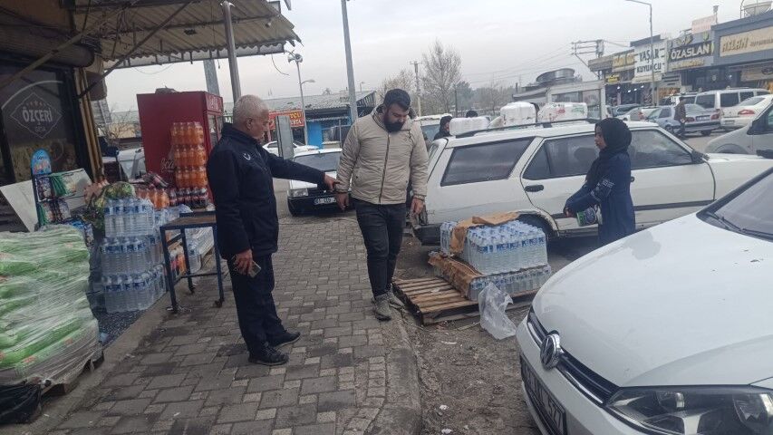 Şanlıurfa Birecik’te Kaldırım İşgallerine Sıkı Takip!