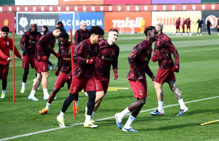 Dev Maç Öncesi Galatasaray’da Son Antrenman!