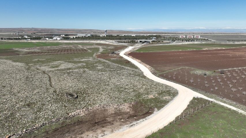 Şanlıurfa Karaköprü’de 11 Kilometrelik Yol Çalışması Başladı