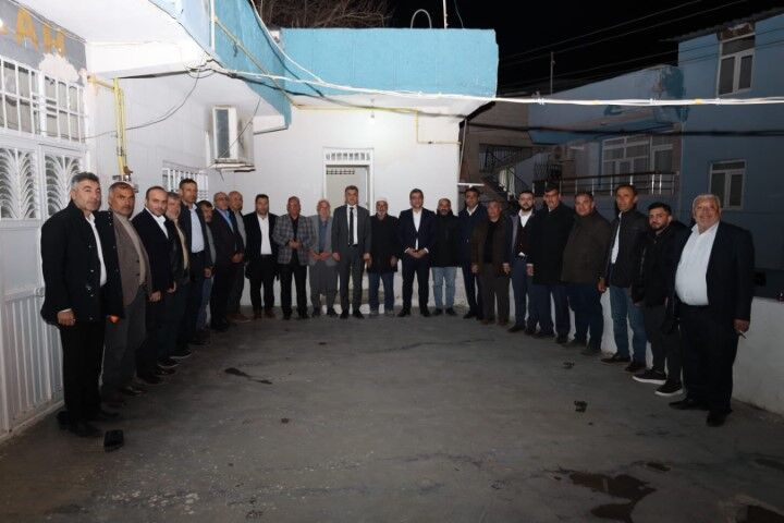 Şanlıurfa’da Ak Parti’den Bozova’da Mahalle Ziyareti (1) (Küçük)