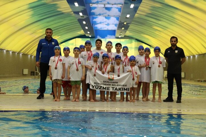Şanlıurfa’da Minik Sporculardan Madalya Yağmuru!
