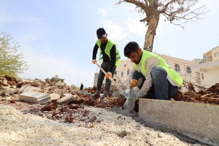 Şanlıurfa’da Selin İzleri Siliniyor Parklar Yenileniyor!