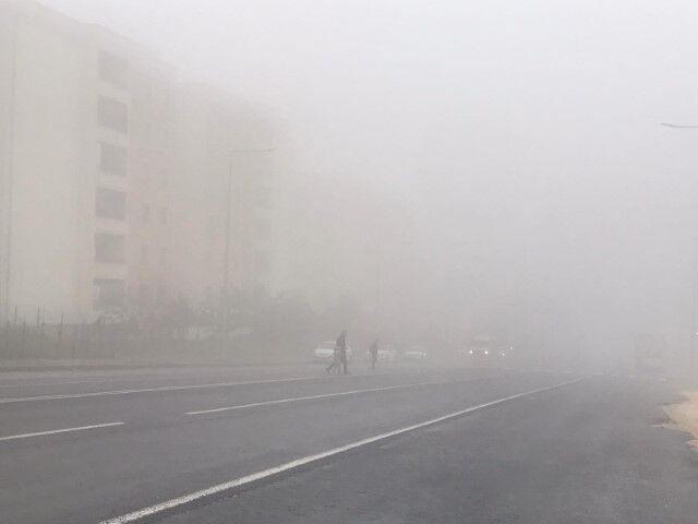 Şanlıurfa’da Sağanak Sonrası Sis Alarmı!