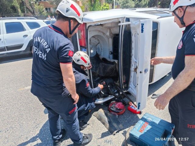 Şanlıurfa'da Trafik Kazası 1 Yaralı (Küçük)