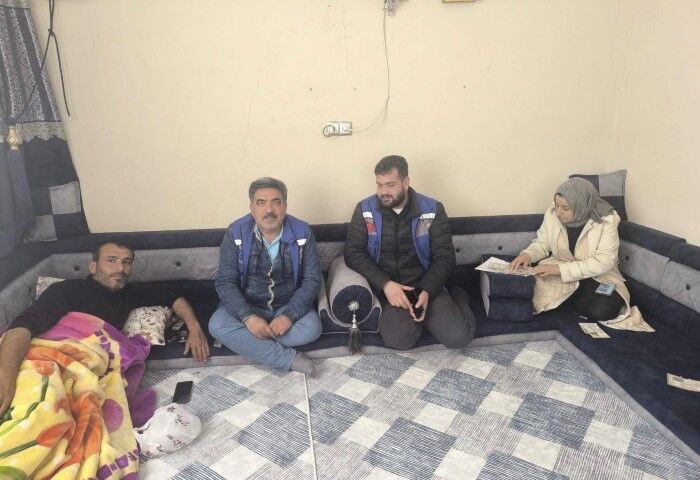 Bozova’da Suriyeli Sığınmacılara Saha Ziyareti Düzenlendi