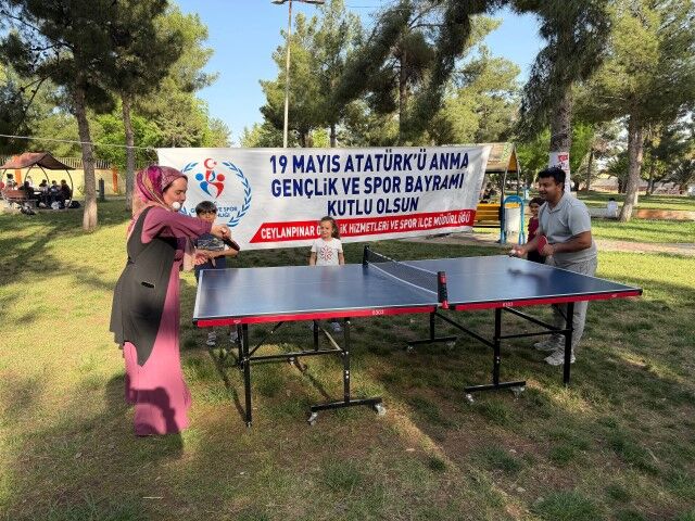Şanlıurfa’da 19 Mayıs Coşkusu Masa Tenisiyle Yaşandı!