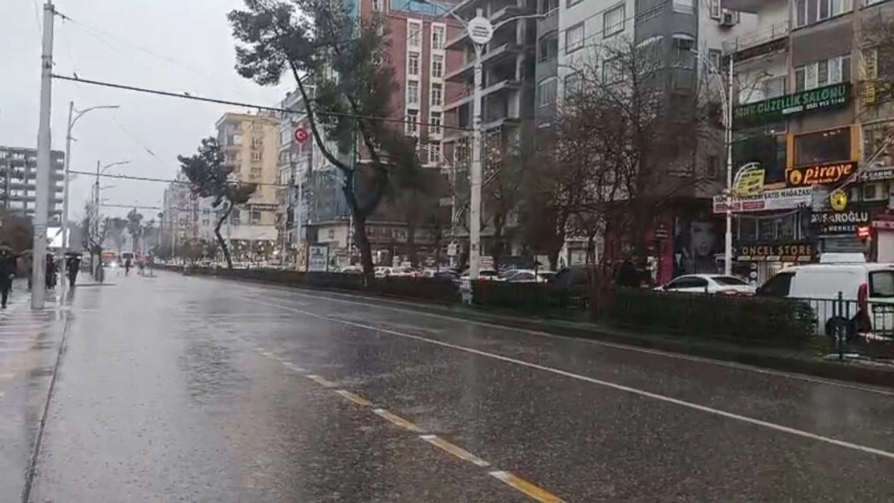 Şanlıurfa’da Pazar Günü Kuvvetli Sağanak Uyarısı