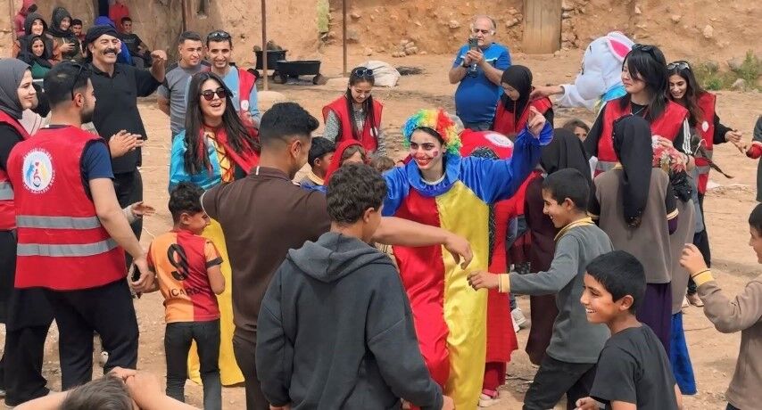 Şanlıurfa’da Çocuklara Kırgızistan’dan Uzanan İyilik Eli