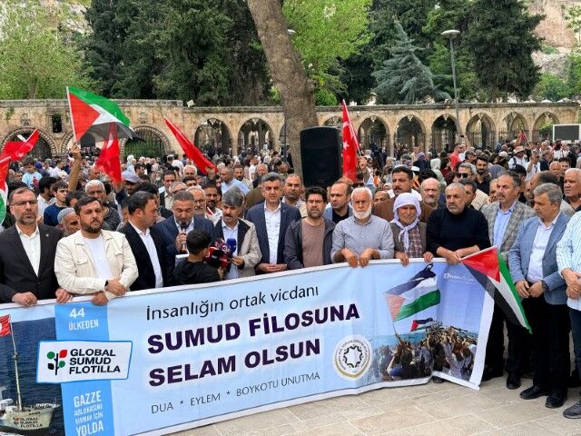 Şanlıurfa STK’larından Filistin’e Destek Mitingi