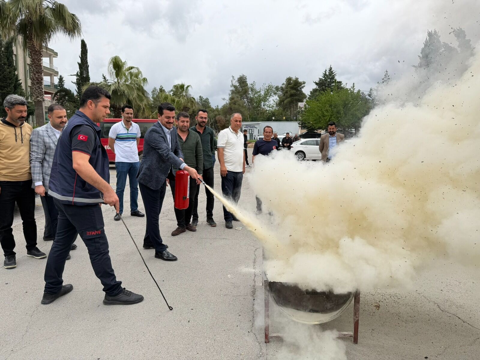 Şanbel Enerji Personeline Yangın Güvenliği Eğitimi Verildi