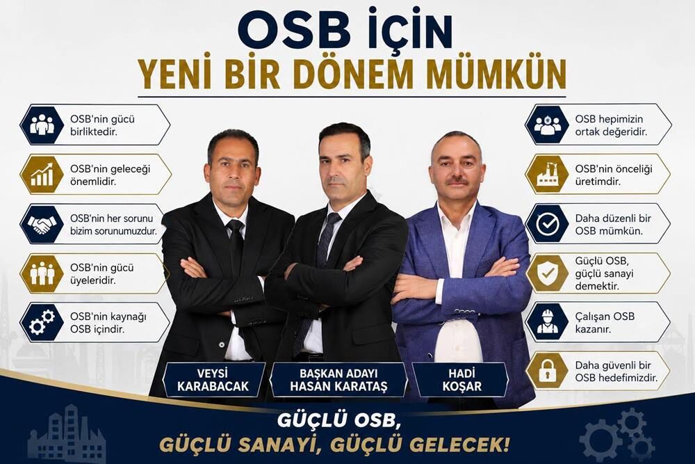Besi OSB’de geri sayım başladı; ‘Değişim Hareketi’, değişim için aday