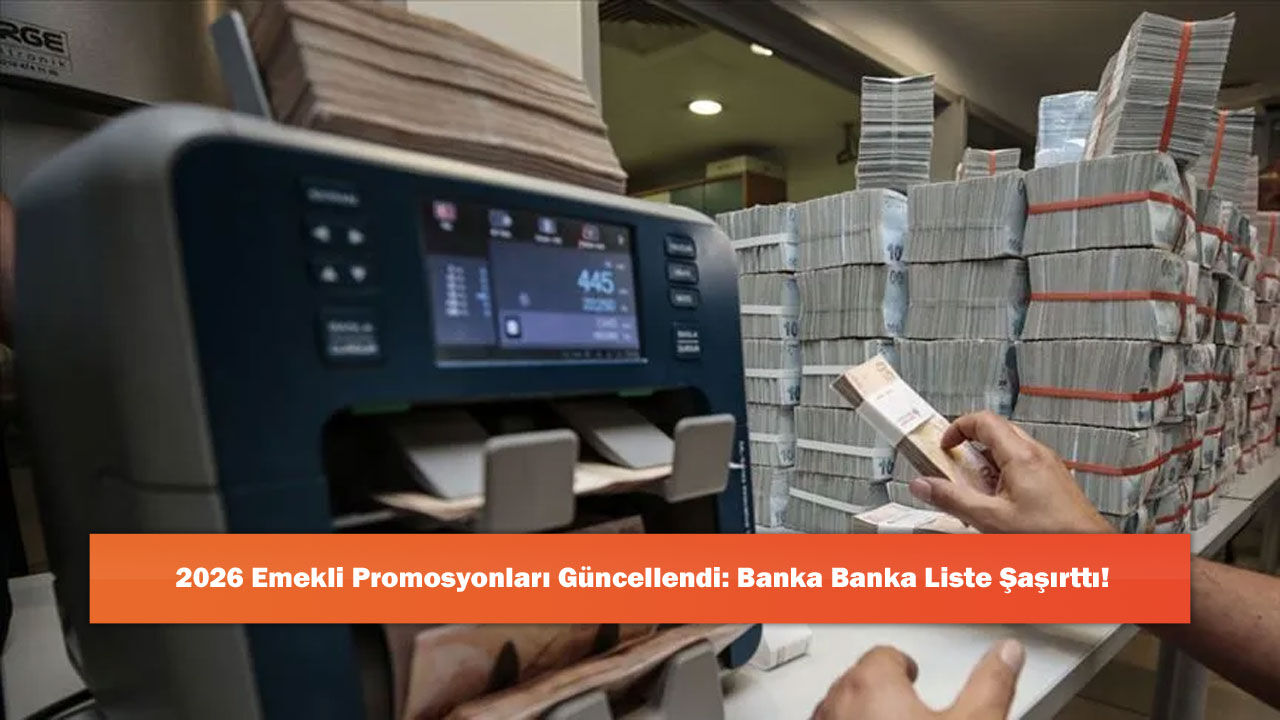 2026 Emekli Promosyonları Güncellendi: Banka Banka Liste Şaşırttı!