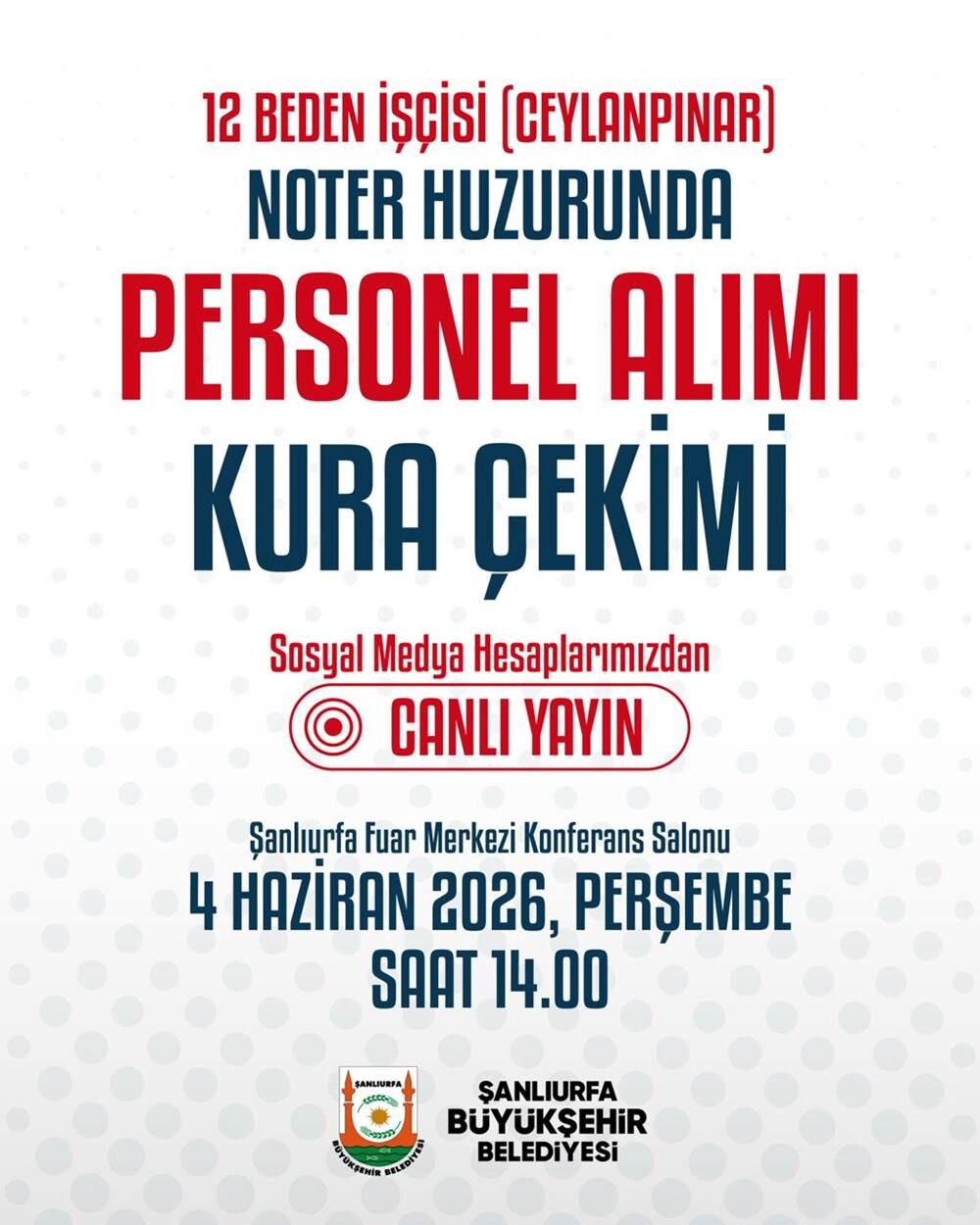 Ceylanpınar Personel Alım-2