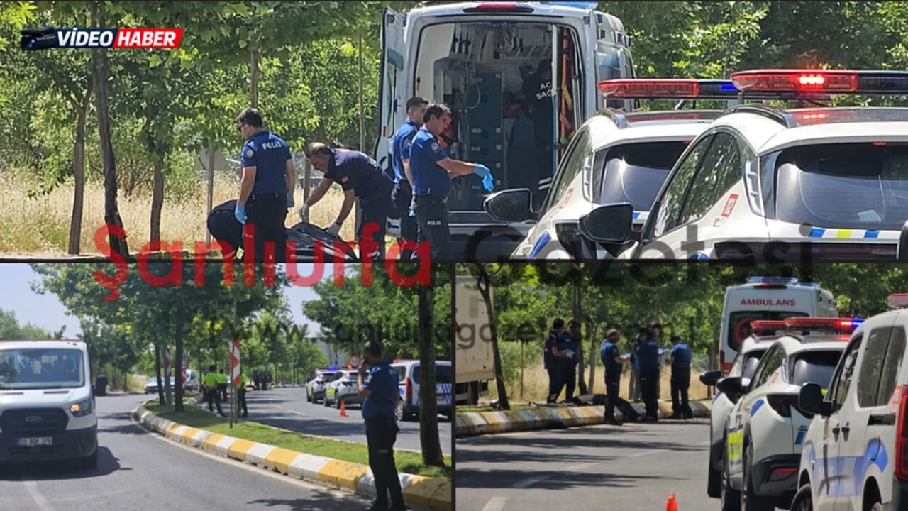 Şanlıurfa’da kaldırıma çarpan sürücü hayatını kaybetti