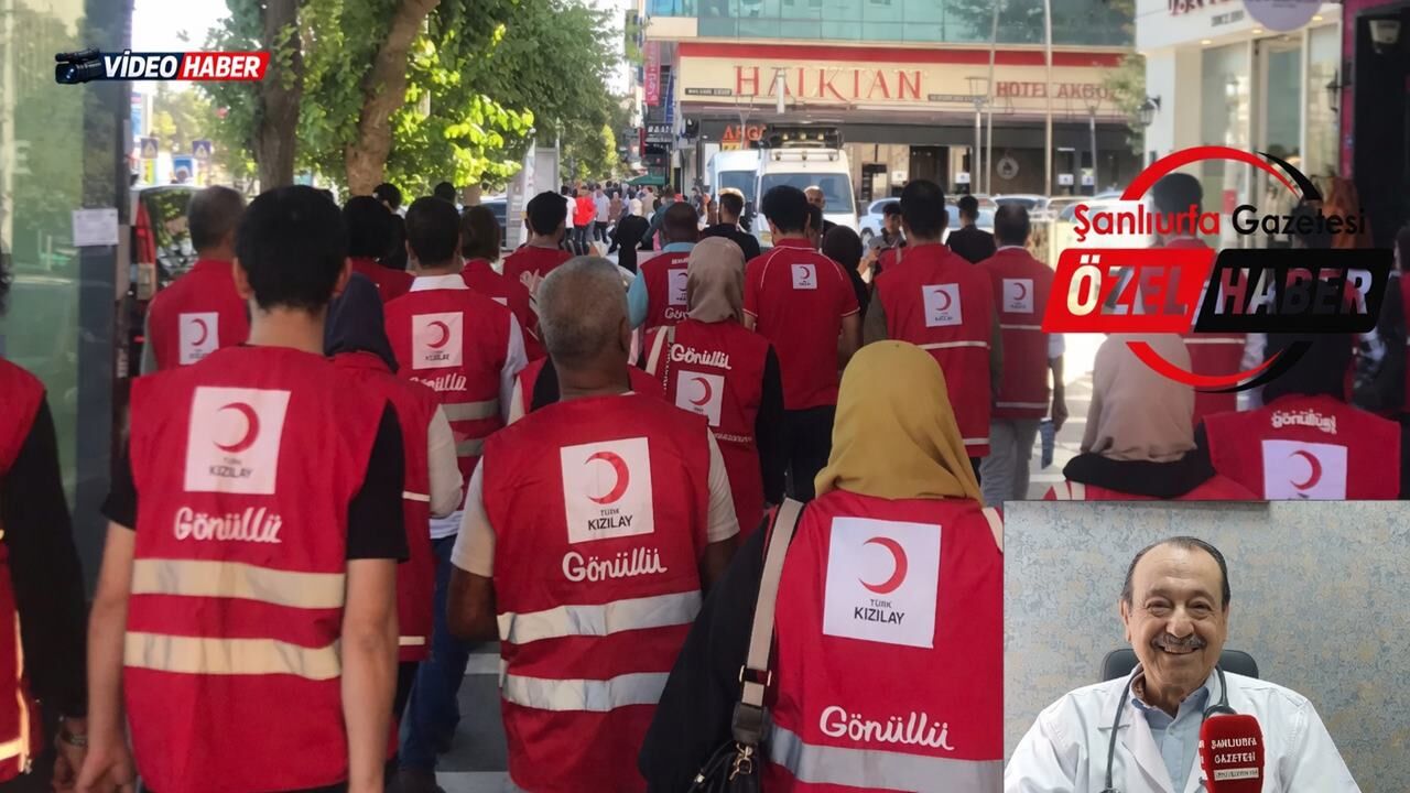 Şanlıurfa Kızılay Başarısı: 81 İl Arasında Türkiye 4.’lüğü