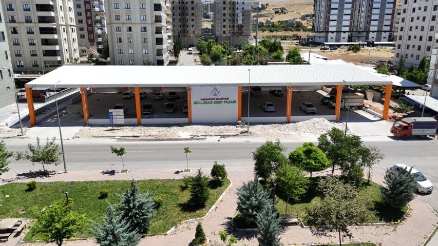 Güllübağ Modern Semt Pazarinda Çalişmalarda Sona Geli̇ndi̇ (3) (Küçük)