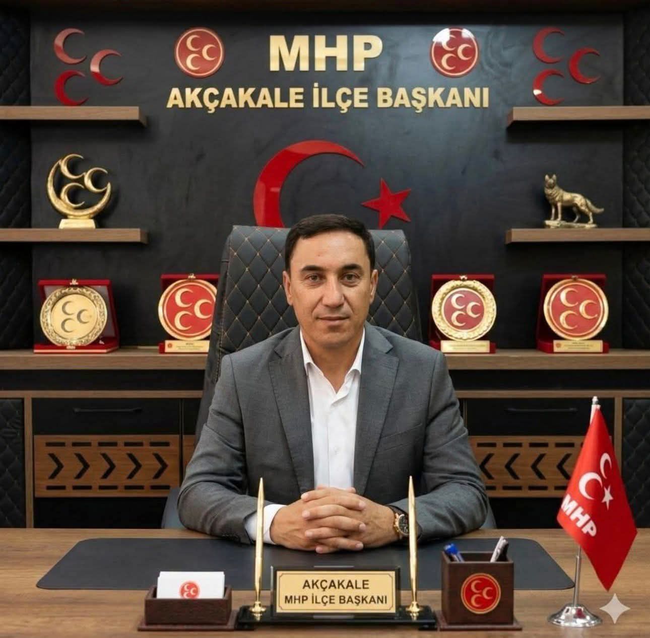 MHP Akçakale İlçe Teşkilatında Yeni Dönem: Başkan Ahmet Yıldık Oldu